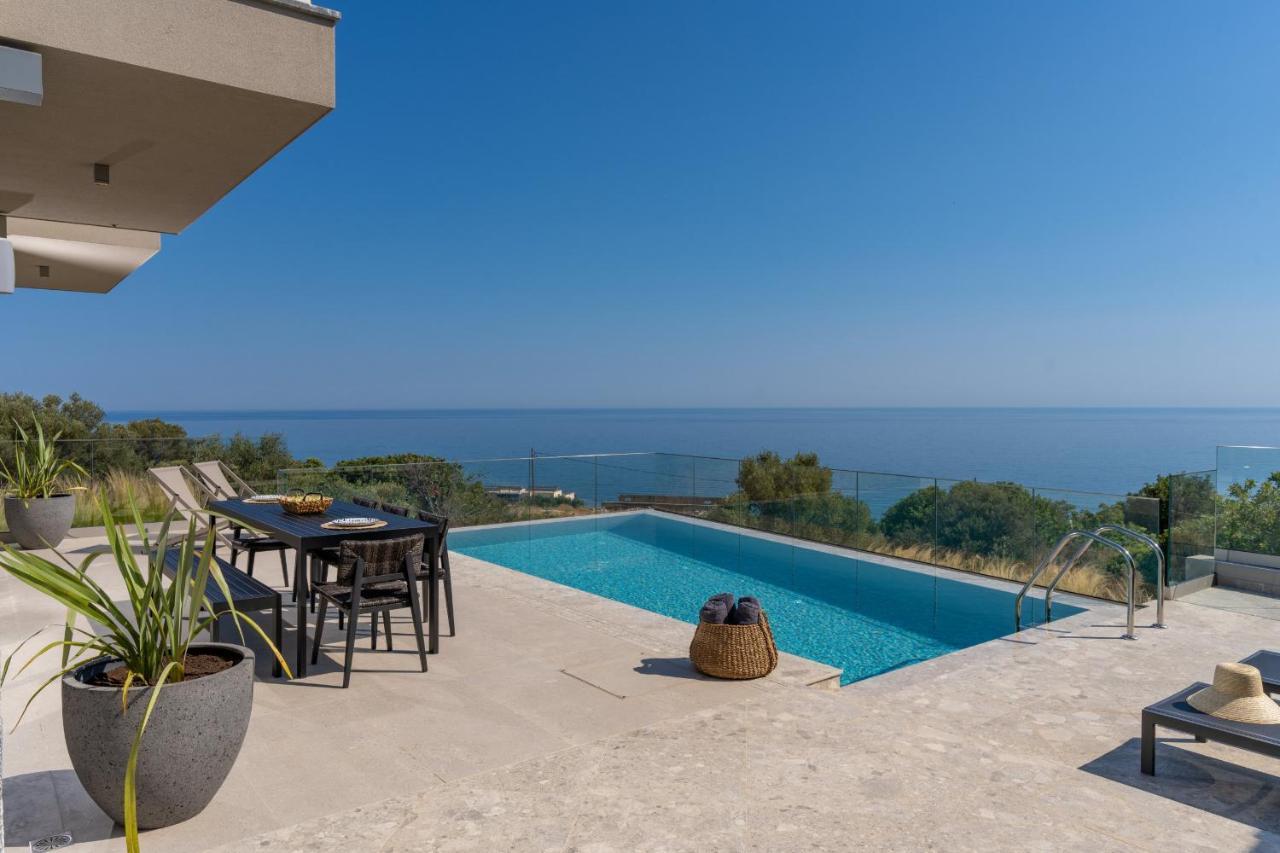 Villa Onyx - With Private Heated Pool Atsipopoulo Exterior photo